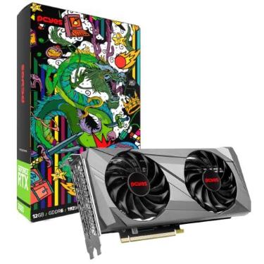 Imagem de PCYES GPU Nvidia Geforce Rtx 3060 12GB DDR6 192 Bit Graffiti Series Full Size Dual Fan - PGS3060FS192