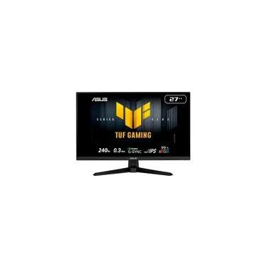 Imagem de Monitor Gamer ASUS TUF 27", Full HD, 240Hz, 0.3ms, Fast IPS, VRR, G-Sync Comp, FreeSync Premium, HDR10, Som Integrado, Preto - VG279QM5A