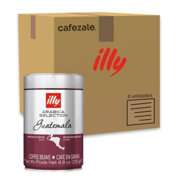 Imagem de Café em Grão illy Guatemala 250g Kit 6 Latas, Guatemala