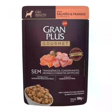 Imagem de Comida Úmida Granplus Cão Adulto Salmão e Frango 100G Alimento 1 Unidade