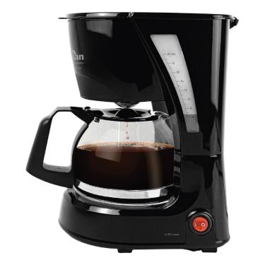 Imagem de Cafeteira Elétrica Kian Preta 127v 20 Xícaras De Café 600w, Preto, 110