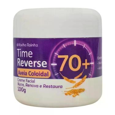 Imagem de Creme Facial Abelha Rainha Time Reverse 70+ com Aveia Coloidal 100g