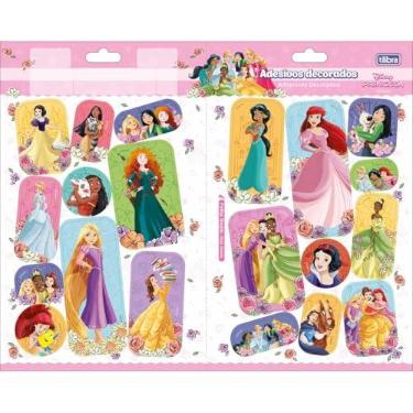 Imagem de Tilibra - Adesivo Decorado Duplo G Princesas