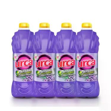 Imagem de Kit 4 Desinfetante Urca Flor de Lavanda 2l