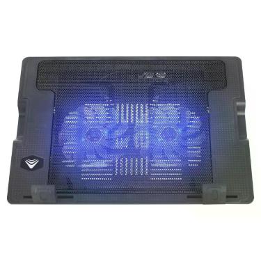 Imagem de Base para Notebook BPn-03 Twins 2 Ventiladores 120mm LED Azul Preto Evus