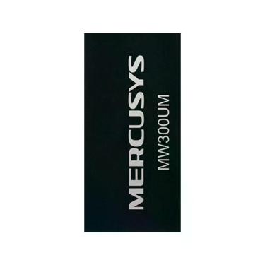 Imagem de Adaptador USB Wireless MW300UM 300MBPS com Antena Interna Preto Mercusys