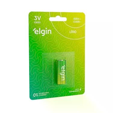 Imagem de Bateria Elgin Cr123 Com 1 Unidade - Seleção de Alta Qualidade
