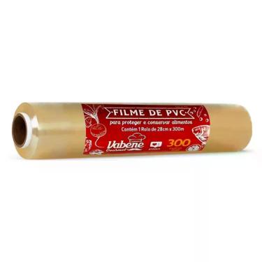 Imagem de Plastico para Alimentos Filme PVC Refil 28CMX300M. Rolo - Vabene