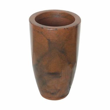 Imagem de Vaso De Planta Polietileno Coluna Lisa Luxo Médio N3 (marrom manchado)