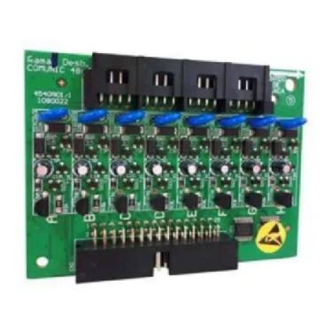 Imagem de Placa 8 Ramais Desbalanceada Para Comunic 48 Intelbras