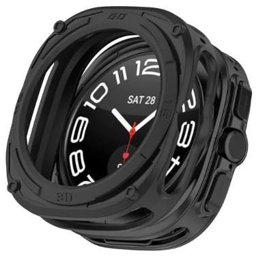 Imagem de Capa TPU Bumper Case LTimports compativel com Galaxy Watch Ultra 47mm SM-L705 e SM-L705F (Preto)