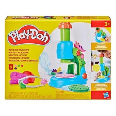 Imagem de Kit Massinha Play-Doh Microscópio Iluminar - e Revelar com Acessórios