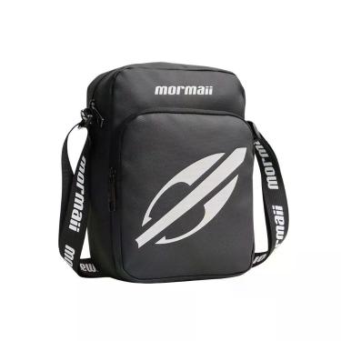 Imagem de Bolsa Shoulder Bag Mormaii MOR-2788 em Poliéster 2,5L Preto Alça Ajustável Reforçada Unissex