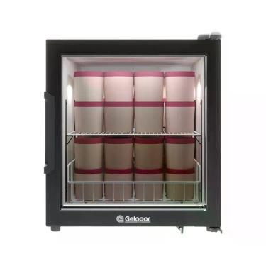 Imagem de Refrigerador Bancada 85l Gfb75 Preto Gelopar 220V