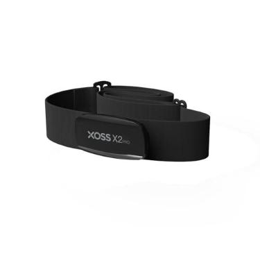 Imagem de XOSS Monitor de frequência cardíaca X2 PRO, Bluetooth 4.0, à prova d'água, IP67, sensor de frequência cardíaca, sem fio, com alça torácica, acessórios de saúde