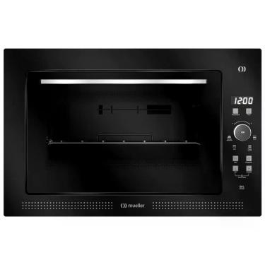 Imagem de Forno Elétrico de Embutir Digital Mueller MFE50L 50L 1800W com Grill e Painel Touch Preto 220V