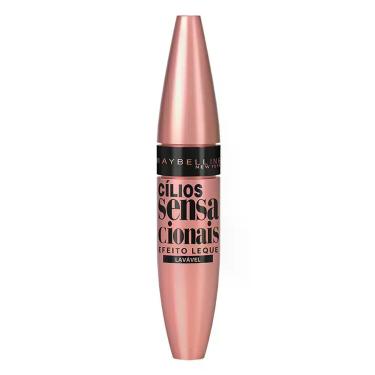 Imagem de Máscara De Cílios Maybelline NY Lash Sensational Lavável, Preto