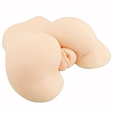 Imagem de LUST OF LOVE - Masturbador em Forma de Bunda em Cyberskin com Vagina e Ânus - 18 X 16 CM COR: PELE REF: 208C