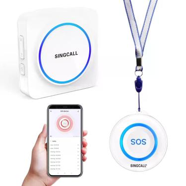 Imagem de Sistema de Pager Sem Fio SOS WiFi SINGCALL Tuya