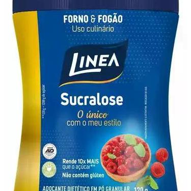 Imagem de Adoçante Culinário Sucralose em Pó Linea Pote 120g