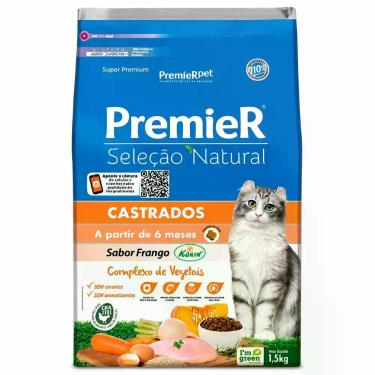 Imagem de Premier gatos adultos frango 1,5 kg - GERAL