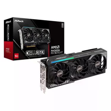 Imagem de Placa de Video Radeon RX 9070 XT Challenger 16GB GDDR6 256-bit PCI Express 5.0 X16 Asrock