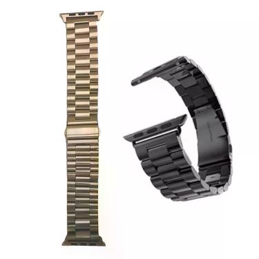 Imagem de Pulseiras Aço Smartband 2 Und Elos Relogio Smartwatch Relog