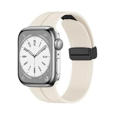 Imagem de Pulseira Magnética De Silicone De 49mm 45mm Para Apple Watch Ultra Sér
