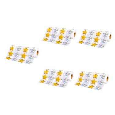 Imagem de FAVOMOTO 20 Rolos Pentagrama Adesivo adesivos para crianças adesivos infantis adesivo de adesivos de jardim de infância adesivos de professor decorar suprimentos Rótulo aluna PVC
