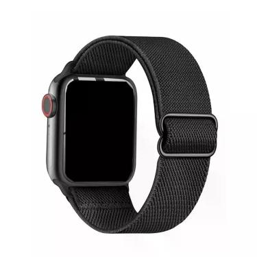 Imagem de Pulseira De Nylon Elástica Para Apple Watch Ultra Série 8 7, Faixa De 