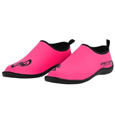 Imagem de Sapatilha Aquática Híbrida Neoprene Pro Tork Tam. 42 Rosa Pink