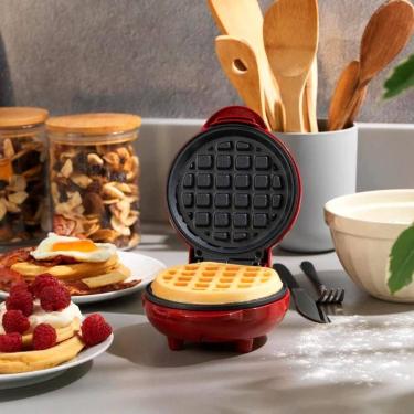 Imagem de Mini Waffle Elétrica Ideal Para Preparos Rápidos 110V - Relet, 110V