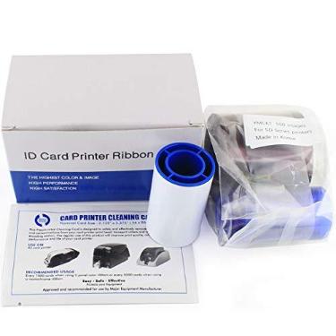 Imagem de Kit de fita de cor 534000-003 para Datacard SP35 SP55 SP75 Plus, YMCKT 500 imagens
