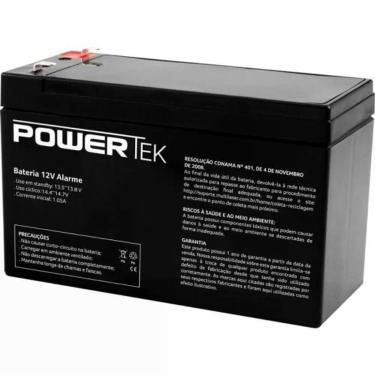 Imagem de Bateria Selada EN011A Alarme 12V 4AH com Tecnologia Antivazamento Power Tek
