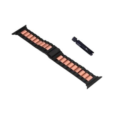 Imagem de Pulseira De Aço Inoxidável De 46mm 49mm Para Apple Watch Ultra, Bracel