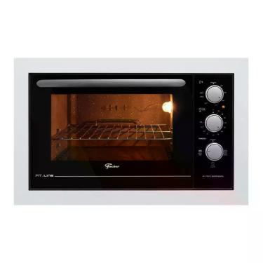 Imagem de Forno Elétrico Fischer de Embutir Fit Line 48 litros Branco, 220V