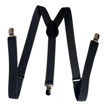 Imagem de Suspensórios Masculino E Feminino Largo 2,5cm - Várias Cores Ref:244 -