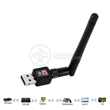 Imagem de Antena Usb 2.0 Receptor De Wifi Wireless Internet Sem Fio 1200Mbps 802.Inn Pc Notebook65