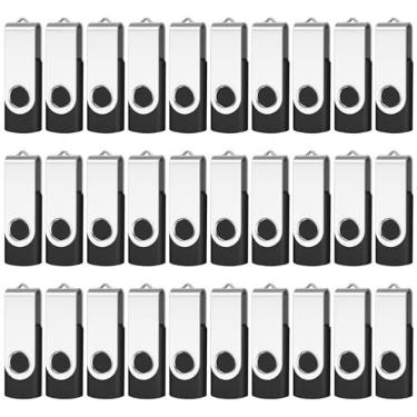 Imagem de Unidade flash de 16 GB, pacote com 100 unidades giratórias AreTop USB 2.0