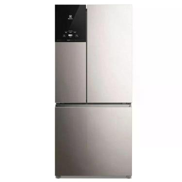 Imagem de Refrigerador Electrolux Multidoor Efficient Frost Free Inverter 590L Autosense IM8S Inox 220V