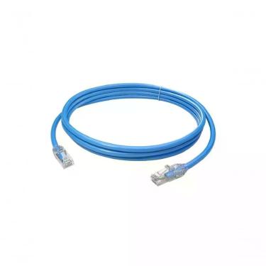 Imagem de Patch Cord Cat5e 1.5M Azul T568A para Transmissão de Dados Até 1000MBPS com Construção U-UTP Furukawa