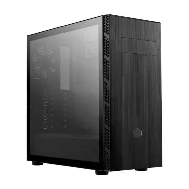 Imagem de Gabinete Masterbox MB600L V2 Mid Tower E-ATX Aço com ODD Lateral Vidro Temperado Preto Cooler Master