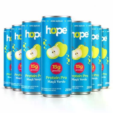 Imagem de Protein Pro Maçã Verde 15g Hope 269ml - 6 Unidades - Hope Drinks