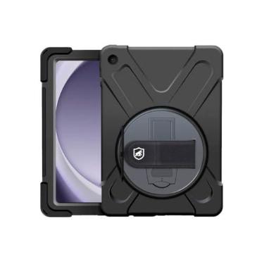 Imagem de Gshield Capa Case Capinha Phantom Anti-impacto com Suporte para Caneta e Alça 360º para Tablet Samsung (Preta, Galaxy Tab A9 Plus 11 INCH)