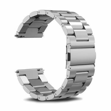 Imagem de Pulseira Aço Inox Compatível Com Smartwatch Colmi P42 20mm - Poolsy, P