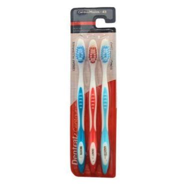 Imagem de Escova dentrat nova adulto centauros kit c/3