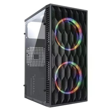 Imagem de Gabinete Gamer Wave Mid Tower Micro ATX Mini ITX Acrílico Lateral Transparente Preto Vinik