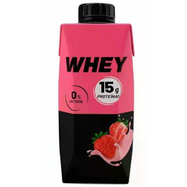 Imagem de Bebida Proteica Morango 15g Zero Lactose 12x250ml - Congratulations St