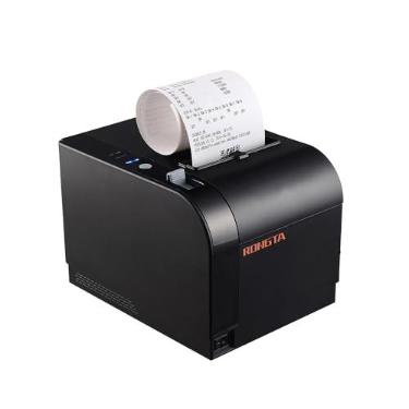 Imagem de Rongta Impressora térmica de recibos, impressoras de recibos de 80 mm, impressora térmica Pos com suporte para cortador automático, suporte Ethernet serial USB ESC/POS, compatível com Windows/Mac/Linux (RP820)