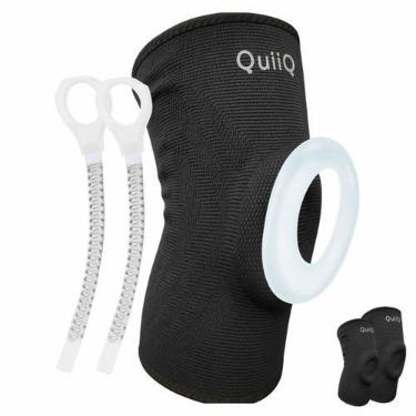 Imagem de Joelheira Ortopédica Compressão Silicone Patelar Esportivo - Quiiq Spo